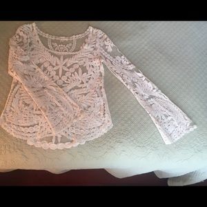 Sheer Embellished Top